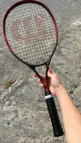 Raquete de tênis Wilson SPS Tech Court Oversive NOVÍSSIMA 