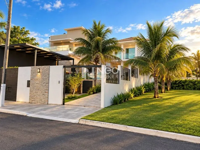 Casa de Lazer com vista | Lago Corumbá | 4 Suítes e Piscina Aquecida | Caldas Novas | Cond