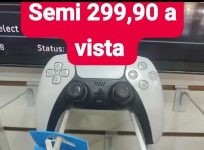 Controle original Sony ps5 Playstation 5 pouco usado somos loja damos garantia passa carta