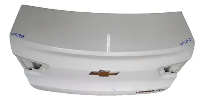 Tampa Traseira Chevrolet Cobalt 2016 2017 2018 2019 2020 Lj Branco
