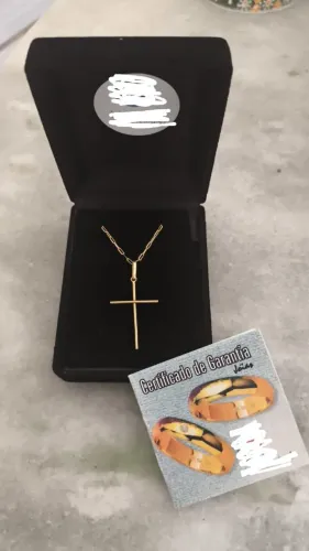 Corrente Ouro 18K | 60cm + 2,5cm pinjente | 2,7g