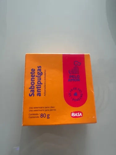 Sabonete Ibasa Anti Pulgas para Cães 80g