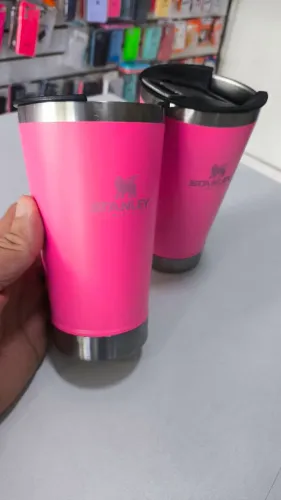 Copo Térmico Inox 475ml com Tampa - Alta Conservação