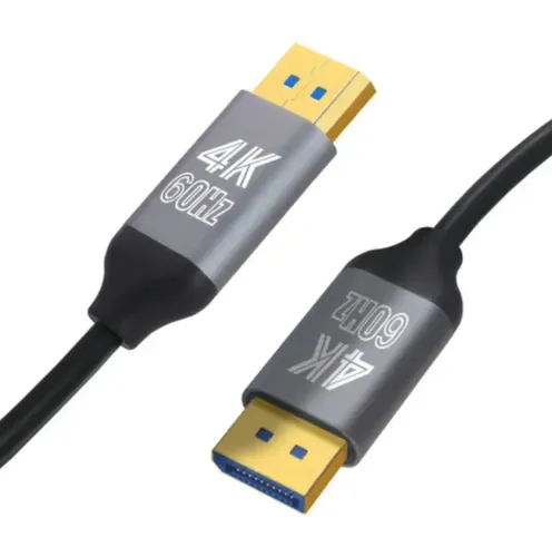 Cabo DisplayPort para Monitor - 4K - 60Hz - Alta Qualidade Qualidade