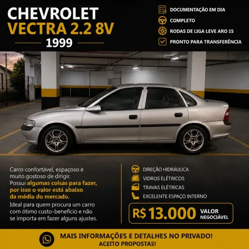 Chevrolet Vectra GLS/expres.2.2/ 2.0 E 2.0 CD 8V 2022