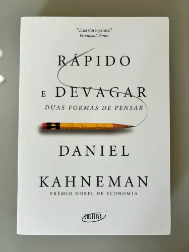 Livro - Rápido e Devagar (Daniel Kahneman)