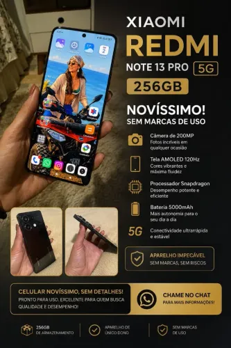 Xiaomi Redmi Note 13 Pro 5G 256Gb Novissimo