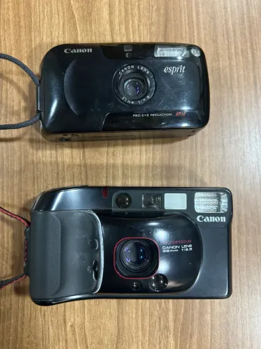 Duas Câmeras Analógicas Canon (sem teste)