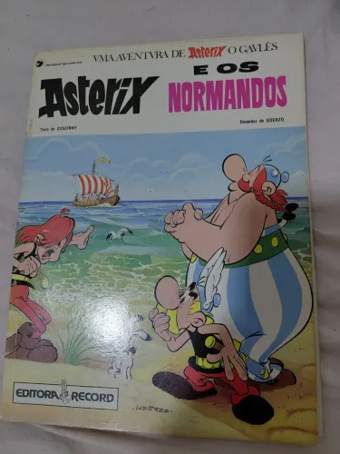 Quadrinho Asterix 
