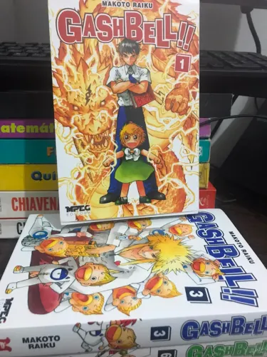 Mangá Gash Bell!! (Volumes 1, 3, 6)