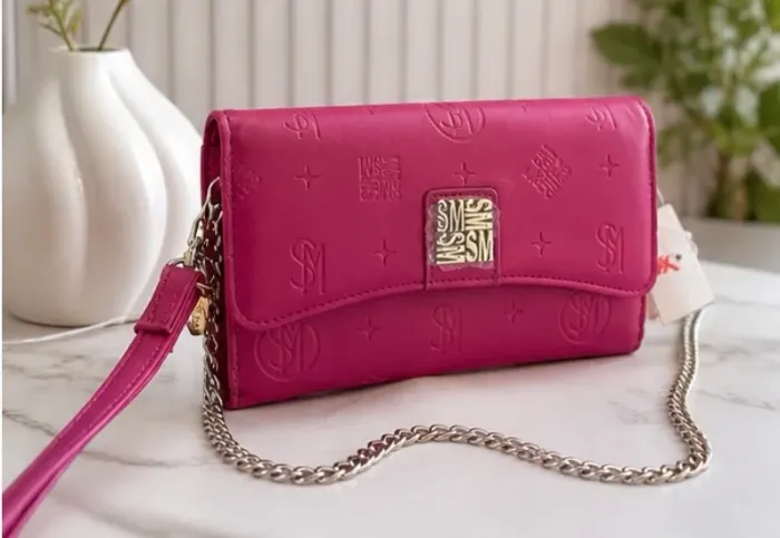 Bolsa Steve Madden Original Rosa Nova | Importada EUA | Nunca Usada