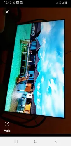 Smart tv50 POLEGADS 4k UHD SANSUNG COM GAMING HUB INTEGRADO TV DE 2025