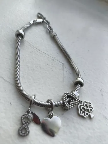 Pulseira Pandora prata 