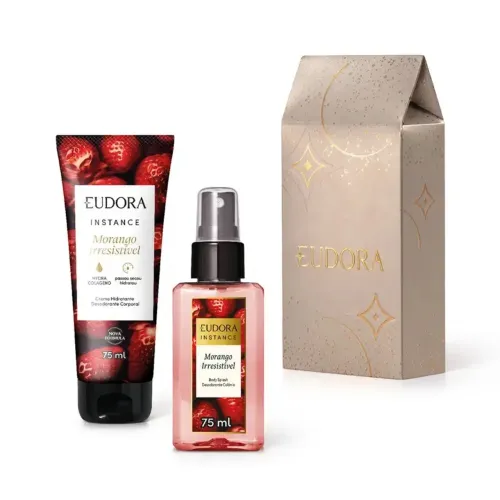 Kit Morango Irresistível EXCELENTE PARA PRESENTEAR