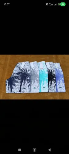Short Tactel estampados.