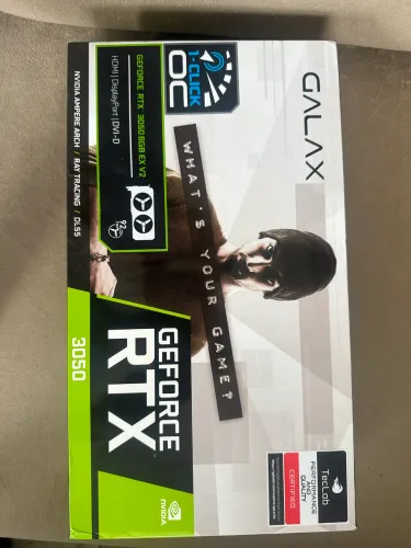 NVIDIA GeForce RTX 3050 6GB - Conservada e 100% Funcional
