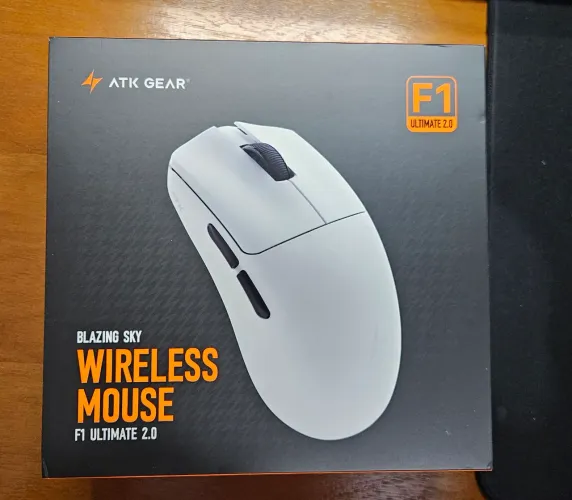 MOUSE SEM FIO ATK F1 V2 ULTIMATE 8KHZ