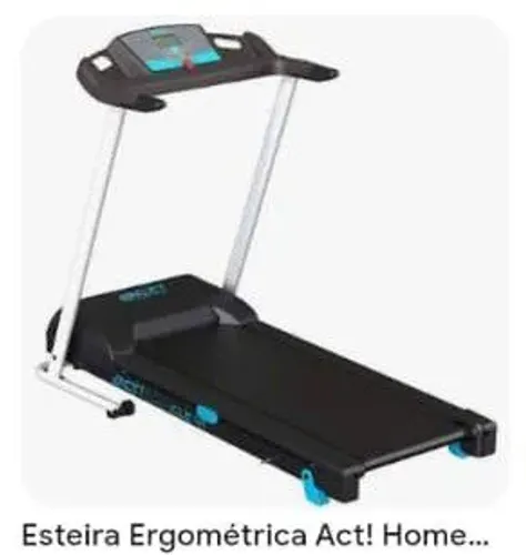 Esteira Ergométrica Act Home Fitness CLE35 Bivolt R$ 1.500,00