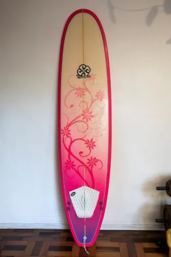 Prancha de surf funboard 7.0 personalizada com quilhas removíveis