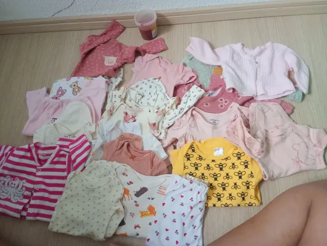 Roupas Carter's e outras marcas, tamanho RN ao G