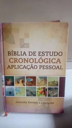 BÍBLIA DE ESTUDO CRONOLÓGICO APLICAÇÃO PESSOAL