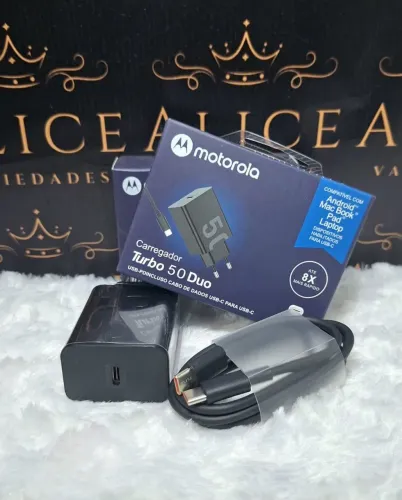 Carregador Motorola Turbo 50w 