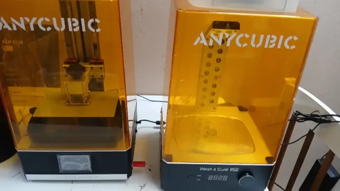 Impressora 3d anycubic photon mono x + maquina de lavagem e cura + brindes