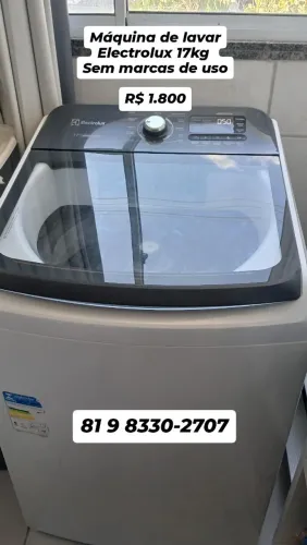 Máquina de lavar Electrolux 17kg