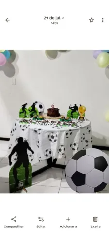 Kit festa futebol 40.00