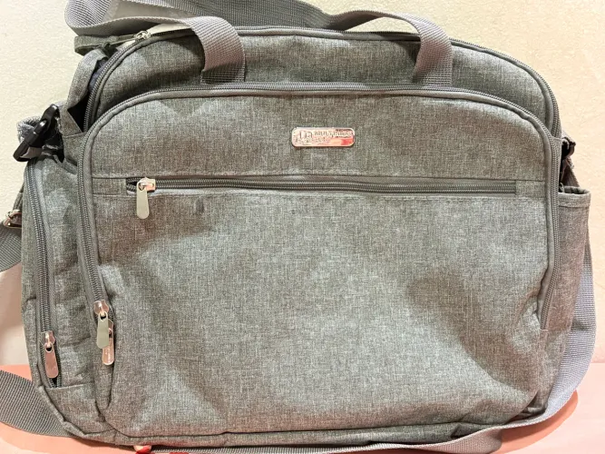 Bolsa Maternidade Multikids Baby Cinza - Excelente Estado