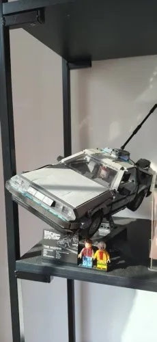 Bloco de Montar Máquina do Tempo de Volta ao Futuro - 1872 peças