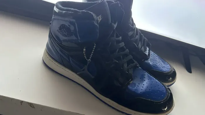 Nike Air Jordan 1 Azul e preto