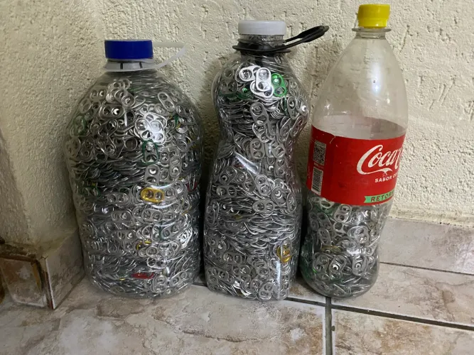 Lote de Lacres de Alumínio (10 Litros) - Ideal para Artesanato
