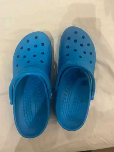Crocs azul masculino tamanho 12M