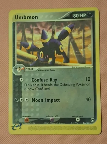 Carta Pokémon Umbreon (024/100)