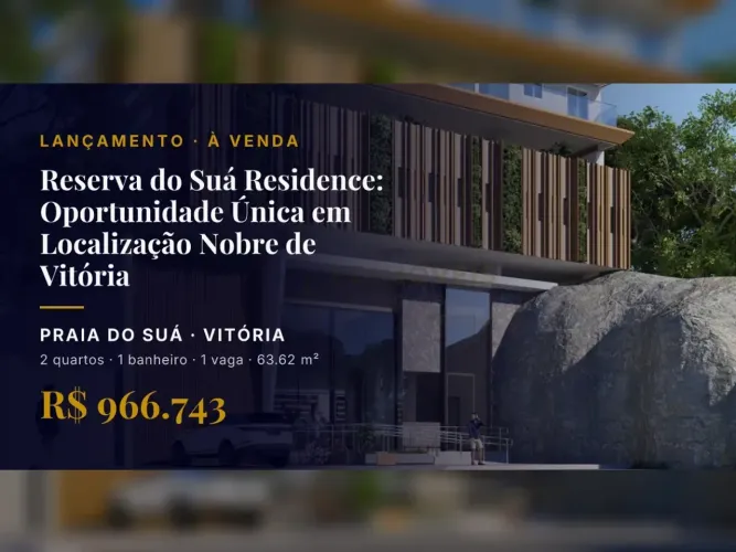 Apartamento com Vista e Lazer na Cobertura na Praia do Suá!