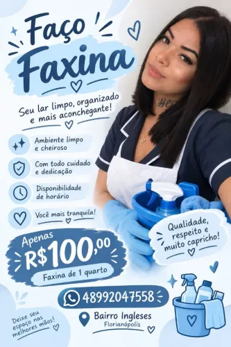 Babá e serviços gerais