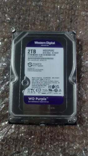HD 2 TERA Western Digital WD PURPLE