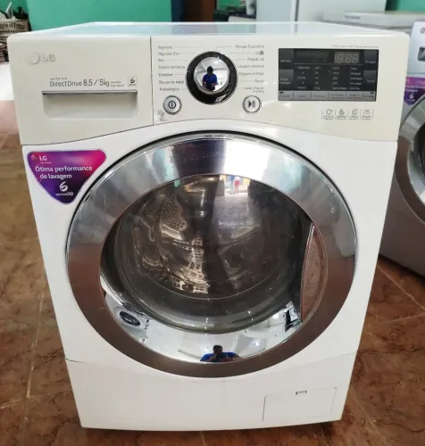 Lava e seca touchscreen LG 8,5kg branca 