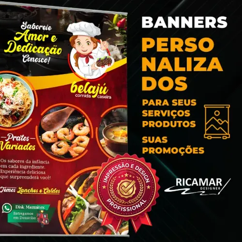 Banner com Design Personalizado