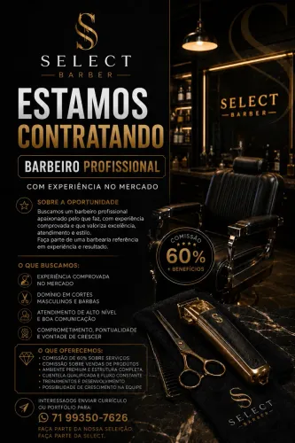 VAGA PARA BARBEIRO