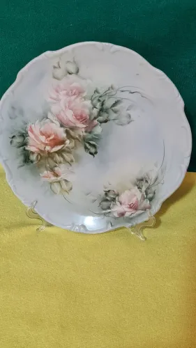 Lindo prato decoração 26 cm pintado a mão