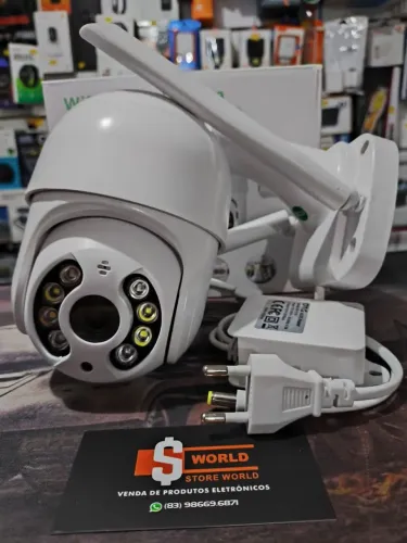 Câmera de segurança Wi-fi Externa App Icsee - Loja Store World 