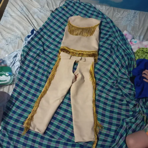 Roupa junina estilo country- caubói masculina