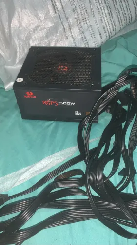 Fonte reddragon 500w 80 plus