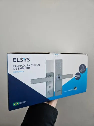 Fechadura Digital de Embutir Elsys ESF-DE200OB - Nova