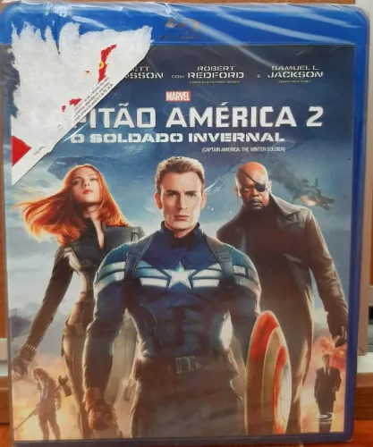 Bluray trilogia Capitão América - Marvel