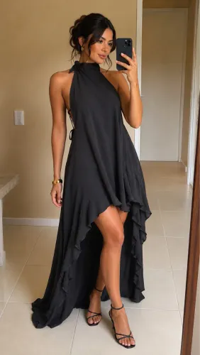 Vestido longo feminino