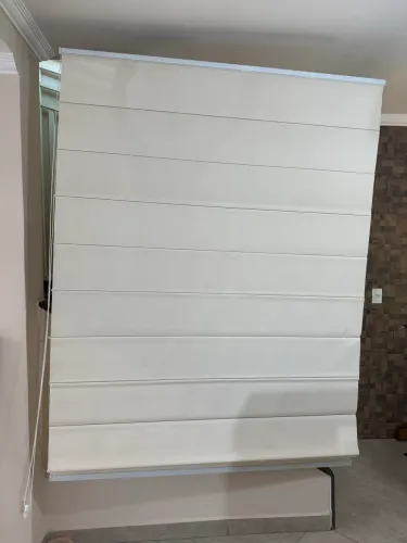 Persiana Romana Tela Solar 3% Bege