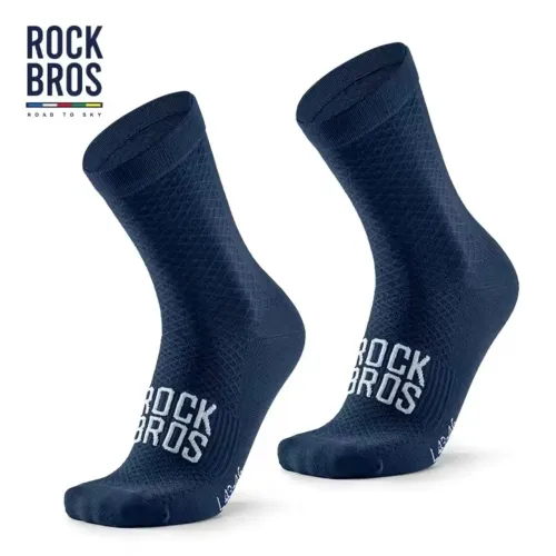 Meias esportivas de ciclismo ROCKBROSS - Alta elasticidade, conforto e respirável- PREMIUM